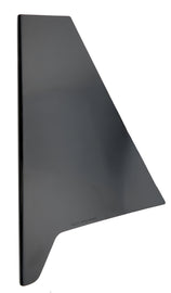 FIVESTAR 35001-28119-BL FIVESTAR Sail Panel Left for Sprint Car - Driver Side, Carbon Composite, Black (Part #35001-28119-BL)