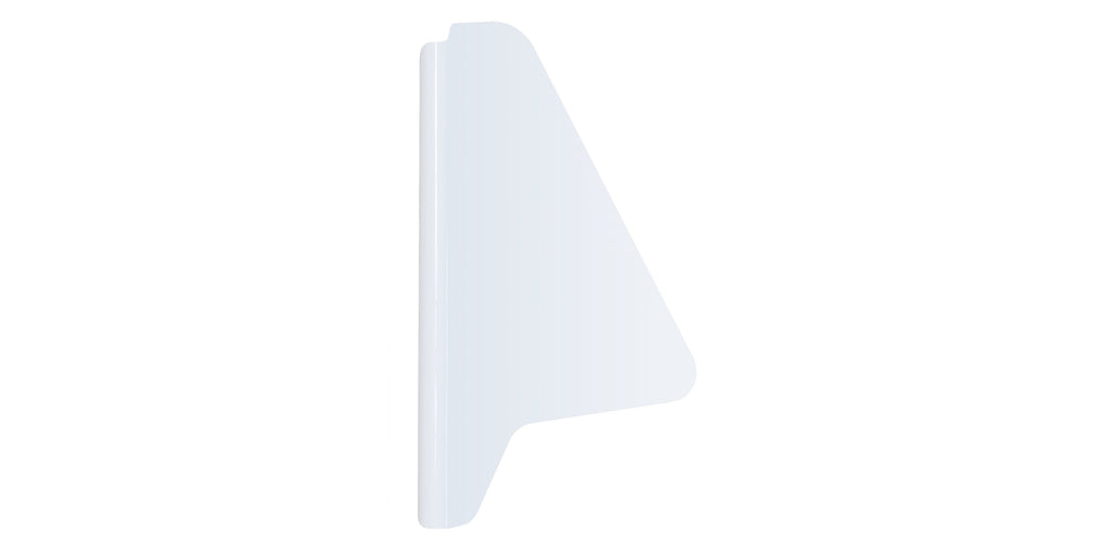 FIVESTAR 35001-28119-WL FIVESTAR Sail Panel Left for Sprint Car - Carbon Composite, White, Part #35001-28119-WL