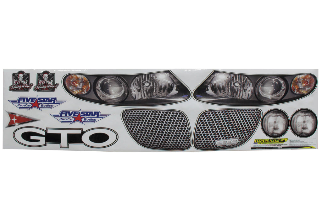 FIVESTAR 375-410-ID Nose Only Graphics MD3 GTO Sticker Decal