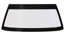 FIVESTAR 50361-63233 FIVESTAR Windshield for Crown Victoria 1/8 Inch Mar-Resistant Polycarbonate with Blackout Border