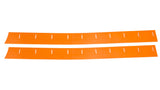 FIVESTAR 600-400-OR 88 Monte Wear Strips Lower Nose Orange