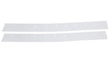 FIVESTAR 600-400-W 88 Monte Wear Strips Lower Nose White 1 Pair