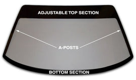 FIVESTAR 600-6390 88 Monte Windshield Blackout Kit