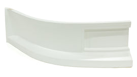 FIVESTAR 664-411-WR FIVESTAR S2 Lower Nose Plastic Passenger Side - White, Part 664-411-WR