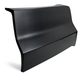 FIVESTAR 672-450-BR FIVESTAR Passenger Side Rear Bumper Cover for Late Model Stock Car - Molded Plastic, Black - Part 672-450-BR