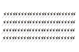 FIVESTAR 814B-100L Lrg Hd Rivet Black Multi -grip 100pk