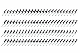 FIVESTAR 814B-100S Sm Hd Rivet Black Multi -grip 100pk