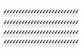 FIVESTAR 814B-100S Sm Hd Rivet Black Multi -grip 100pk
