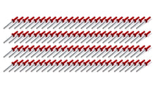Load image into Gallery viewer, FIVESTAR 814R-100S Sml Hd Rivet Red Multi-Grip 100pk