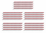 FIVESTAR 814R-500S Sml Hd Rivet Red Multi-Grip 500pk