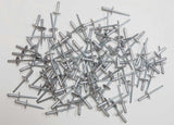 FIVESTAR 816-100L Large Head Rivet Silver 100pc 3/16in