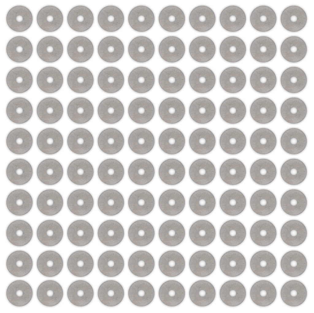 FIVESTAR 818-100AL FIVESTAR 818-100AL Aluminum Backup Washer, 3/16 Inch, 100-Pack