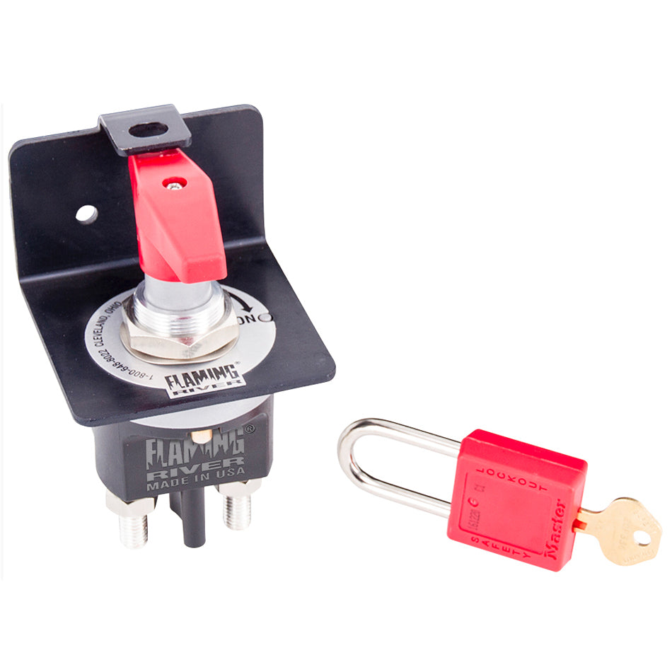 FLAMING RIVER FR1046 Battery Disconnect The Big Switch 500 With Lock