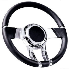 FLAMING RIVER FR20150 WaterFall Steering Wheel Black
