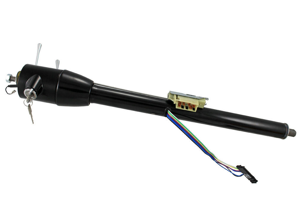 FLAMING RIVER FR30001BK Floor Shift 33in Steering Column 1in DD B