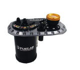 FUELAB FUEL SYSTEMS 62810-0 FUELAB FUEL SYSTEMS QSST Titanium Surge Tank without Fuel Pump