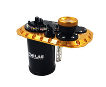 Load image into Gallery viewer, FUELAB FUEL SYSTEMS 62820-0 FUELAB FUEL SYSTEMS QSST Gold Surge Tank Without Fuel Pump - Part #62820-0