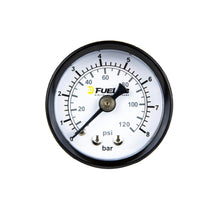 Load image into Gallery viewer, FUELAB FUEL SYSTEMS 71511 Fuel Pressure Gauge EFI 0-120psi bar &amp; psi