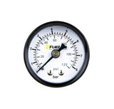 FUELAB FUEL SYSTEMS 71511 Fuel Pressure Gauge EFI 0-120psi bar & psi