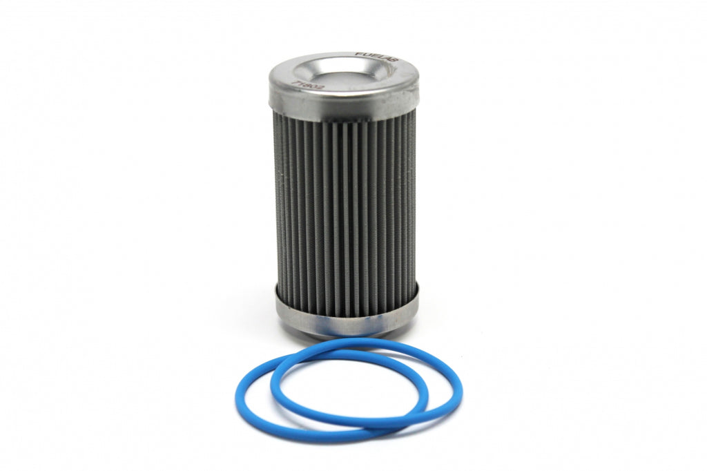 FUELAB FUEL SYSTEMS 71804 Fuel Filter Element 3in 6 Micron Fiberglass