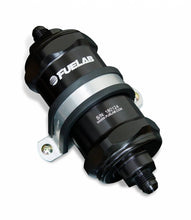 Load image into Gallery viewer, FUELAB FUEL SYSTEMS 81811-1 Fuel Filter In-Line 40 Micron Stainless 6AN