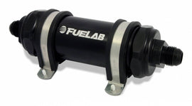 FUELAB FUEL SYSTEMS 85801-1 FUELAB FUEL SYSTEMS In-Line 10 Micron Fuel Filter with 8AN Fittings - Part #85801-1