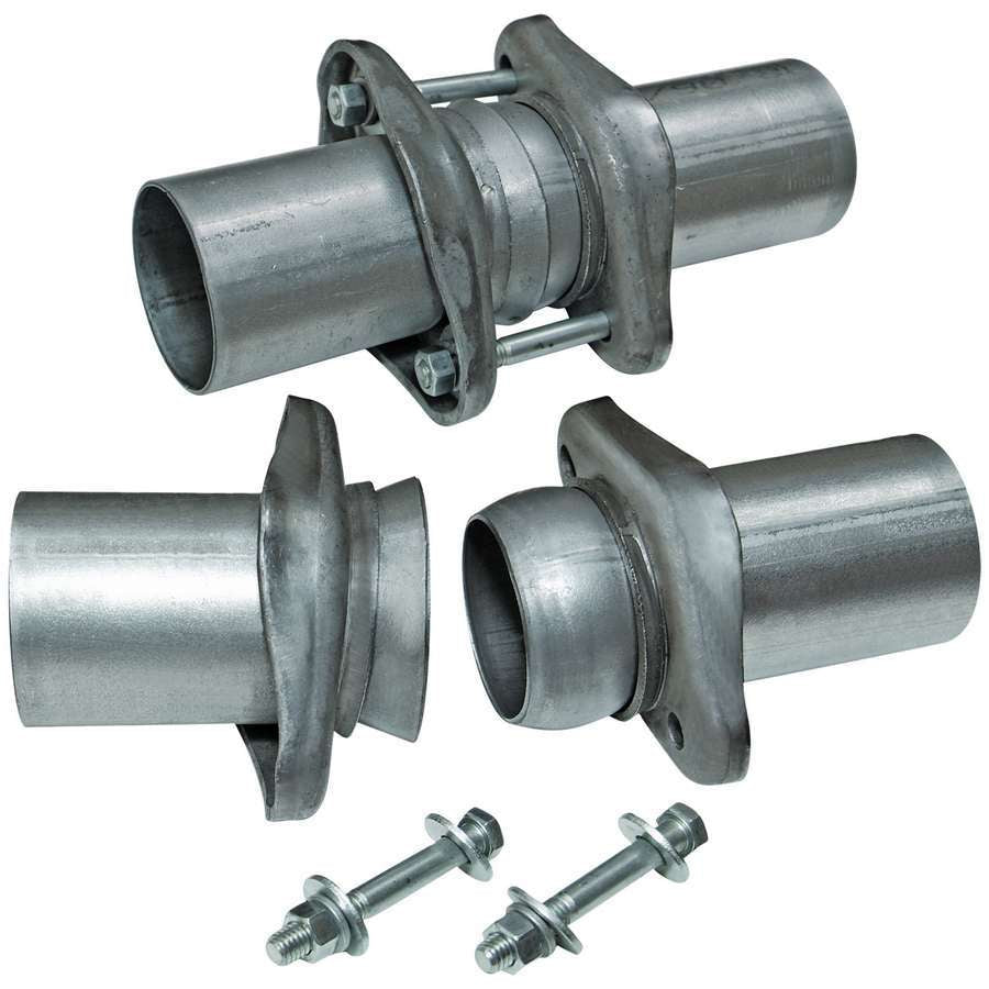 FLOWMASTER 15925 Ball Flange Header Collector Kit 3in to 2.5