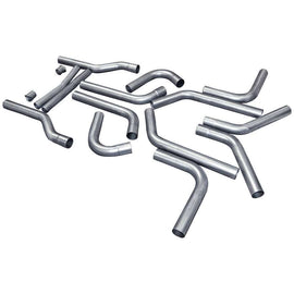 FLOWMASTER 15936 U-Fit Dual Exhaust Pipe Kit - 2.50in