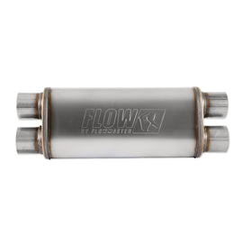 FLOWMASTER 72469 Muffler 3-1/2 Inlet 2-1/ 2 Dual Outlet