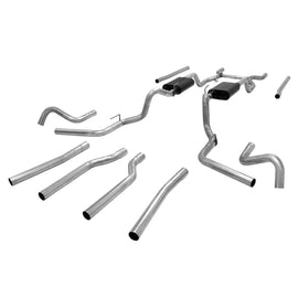 FLOWMASTER 817654 Crossmember Back Exhaust Kit 67-72 GM P/U C10