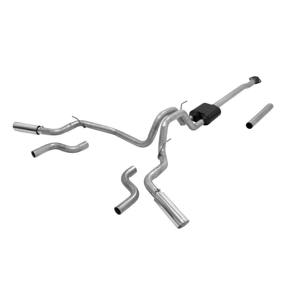 FLOWMASTER 817725 Cat-Back Exhaust Kit 15- Ford F150 2.7/3.5/5.0L