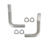 FLOWTECH 10010 SBC Block Hugger Reducer Tubes (Pair)
