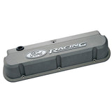 FORD 302-137 Slant Edge Valve Cover Set w/Ford Racing Logo