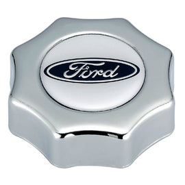 FORD 302-230 Alm Screw-in Oil Fill Cap w/Ford Oval Logo