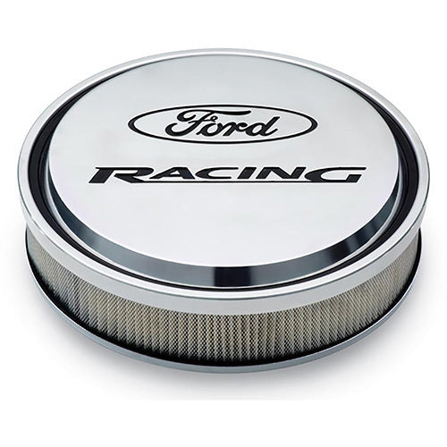 FORD 302-383 Slant Edge Air Cleaner Kit 13in Dia  Drop Base