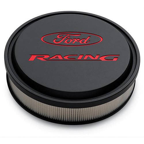 FORD 302-385 Slant Edge Air Cleaner Kit 13in Dia  Drop Base