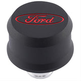 FORD 302-440 Valve Cover Breather w/ Slant Edge - Alm Black