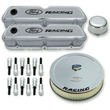 FORD 302-510 Engine Dress up Kit Chrome w/Ford Racing Log