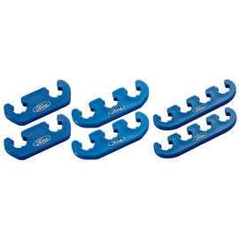 FORD 302-637 Spark Plug Wire Dividers 6pk Blue Plastic