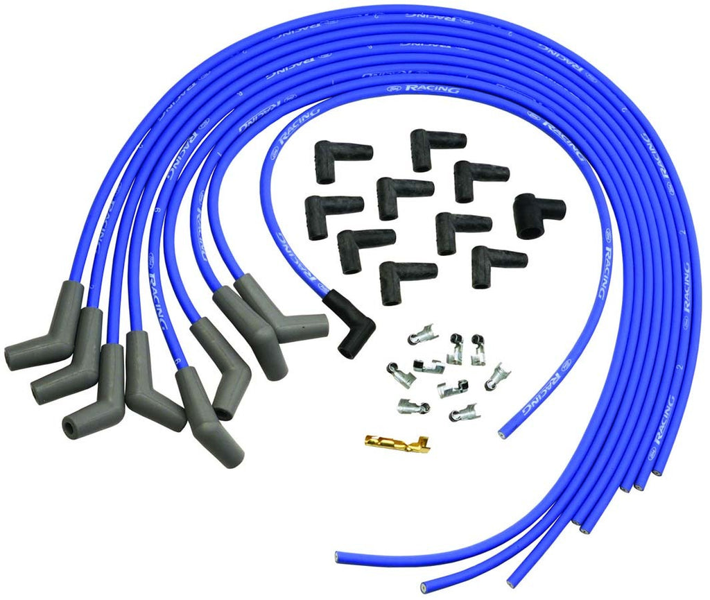 FORD M12259-C302 9mm Ign Wire Set-Blue
