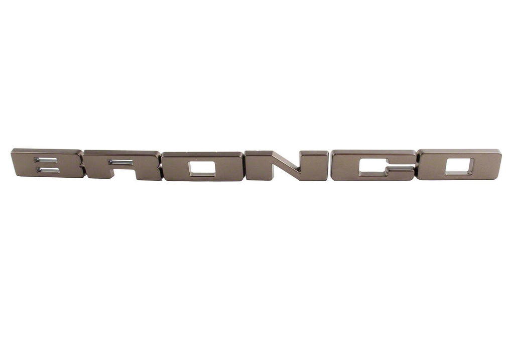 FORD M-1447-BLBR Ford Bronco Grille Badge Emblem - Bronze Finish - Part M-1447-BLBR by Ford