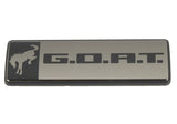 FORD M-1447-GOATBLK Ford Bronco G.O.A.T. Badge in Black and Gray - Part Number M-1447-GOATBLK