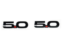 Load image into Gallery viewer, FORD M1447-M50AB 15-23 Mustang 5.0L Fender Badges Black