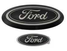 Load image into Gallery viewer, FORD M-1447-SDB3 Ford Super Duty Black Oval Emblem Kit (Part No. M-1447-SDB3) for 2023-2026 Fullsize Trucks
