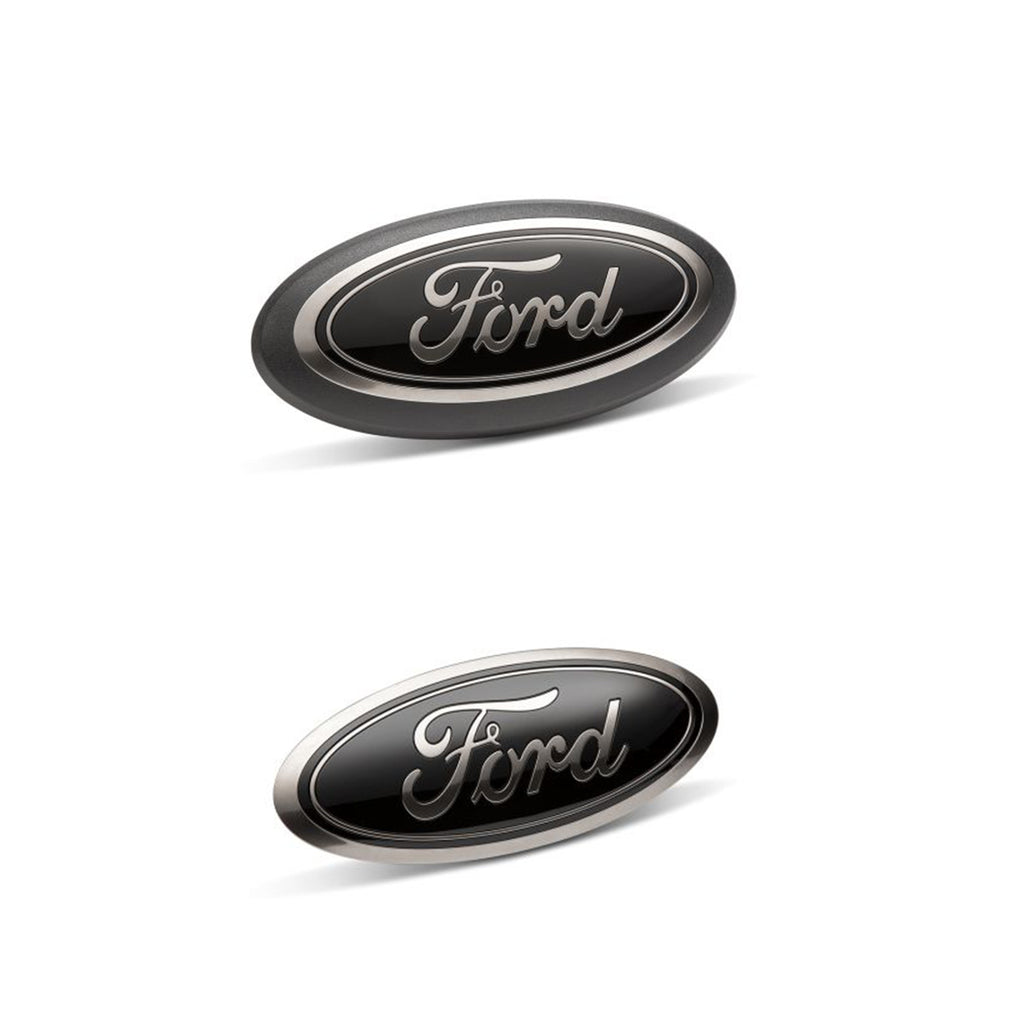 FORD M-1447-SDB Ford M-1447-SDB Super Duty Black Oval Emblem Kit for 2020-2022 Ford F-Series Trucks