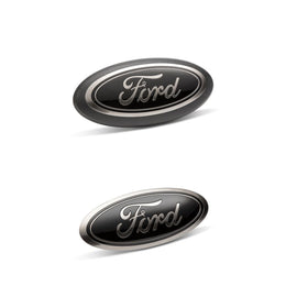 FORD M-1447-SDB Ford M-1447-SDB Super Duty Black Oval Emblem Kit for 2020-2022 Ford F-Series Trucks