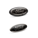FORD M-1447-SDC3 Ford Super Duty Black Oval Emblem Kit with Front Camera - Part M-1447-SDC3 by Ford