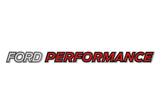 FORD M-1820-FPBED Ford Performance Decal Set M-1820-FPBED - Red and White Logo Stickers, 14 inches