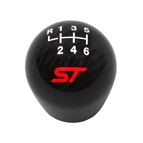 FORD M-7213-FSTCF Ford Focus ST M-7213-FSTCF Carbon Fiber Look Shift Knob with 12 mm x 1.25 Thread