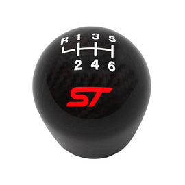 FORD M-7213-FSTCF Ford Focus ST M-7213-FSTCF Carbon Fiber Look Shift Knob with 12 mm x 1.25 Thread